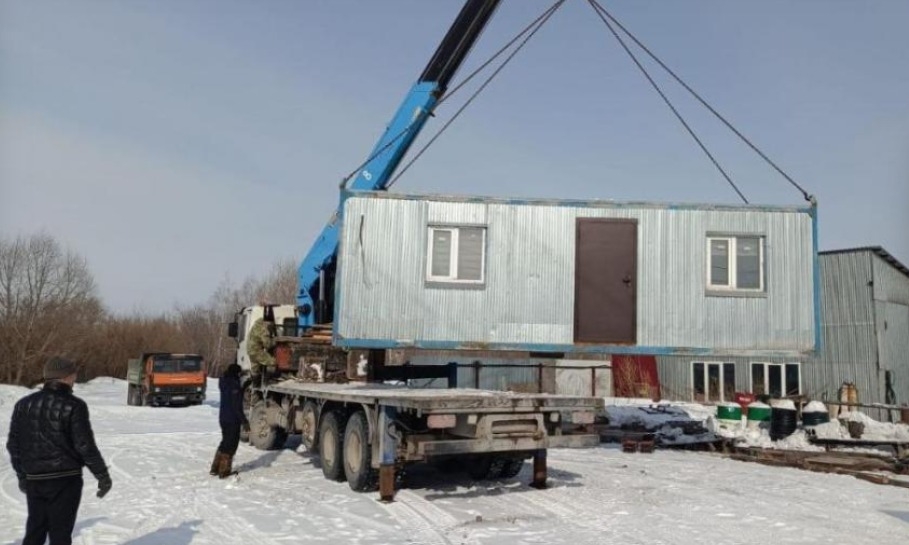 В Новосибирске убрали восемь самовольных построек с городской земли