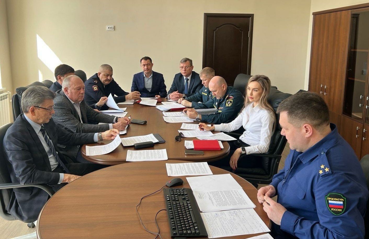 В природоохранной прокуратуре обсудили подготовку к астраханскому паводку