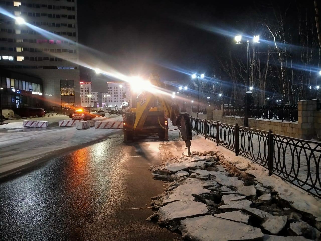 С мурманских улиц вывезли 5033 кубометра снега