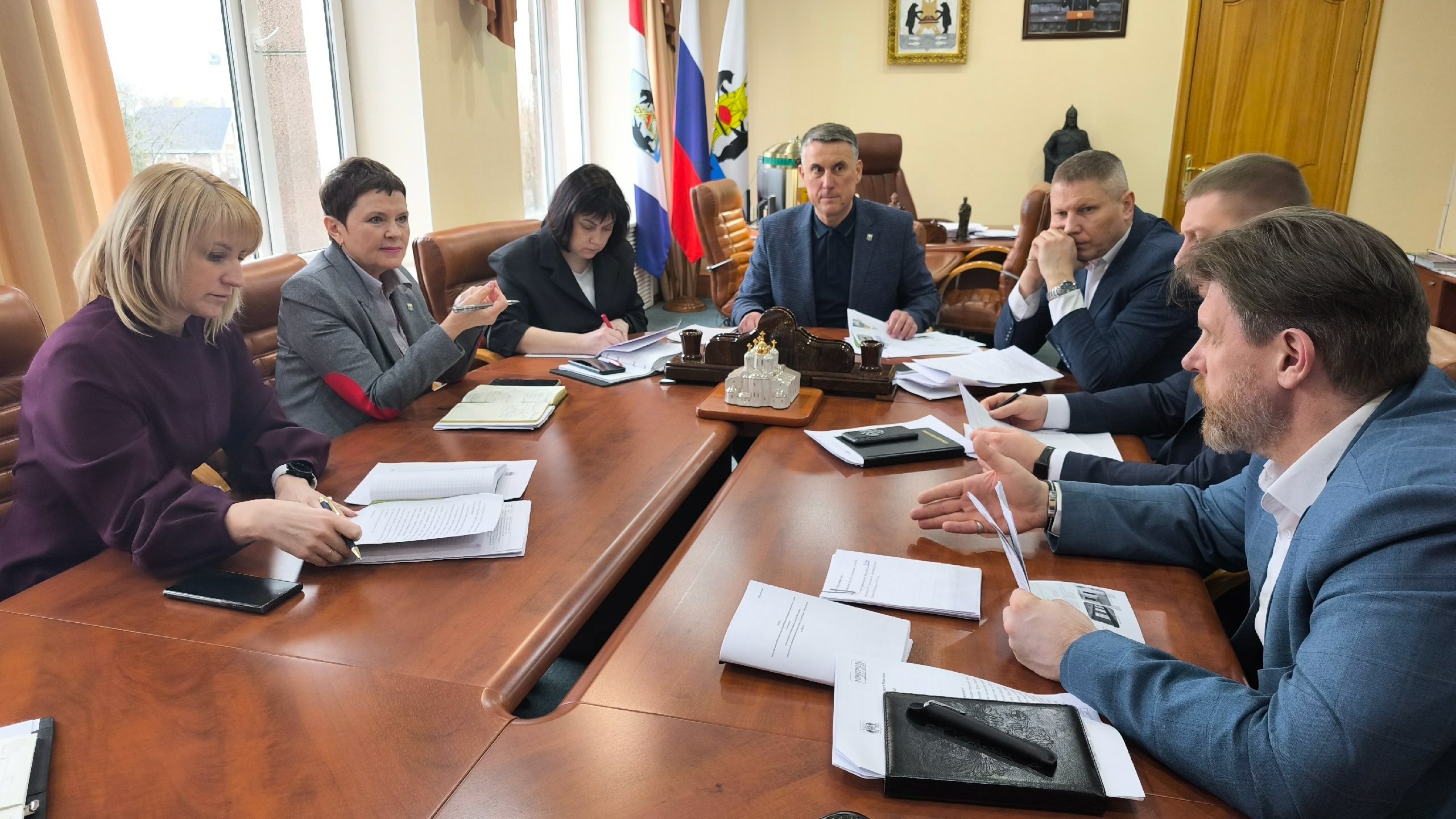 В Великом Новгороде назвали ремонт школ одной из ключевых задач