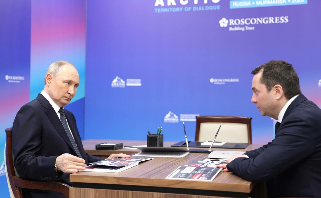 Владимир Путин провел встречу с Андреем Чибисом