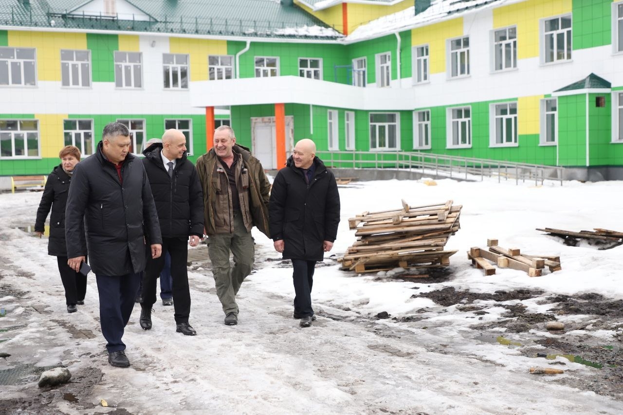 Сергей Сокол рассказал, что школа в селе Арбаты приобретает окончательный облик