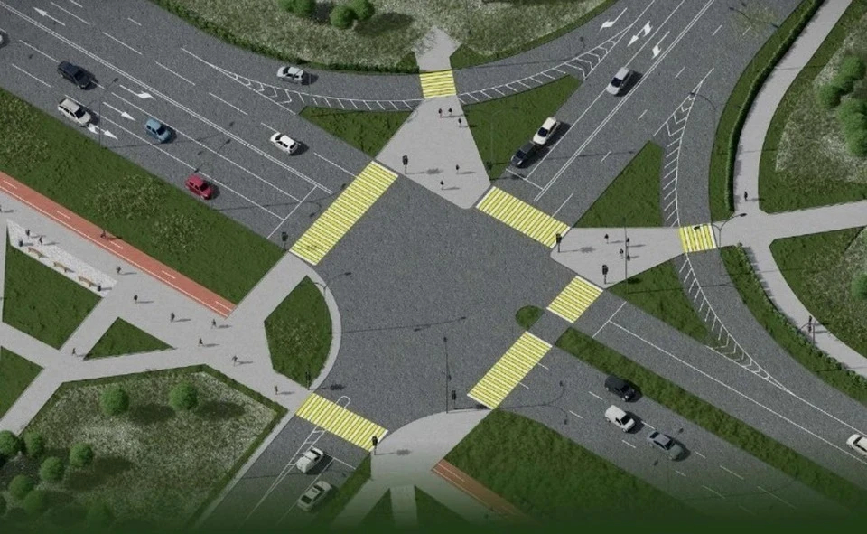 Бульвар Архитекторов в Омске готов только наполовину