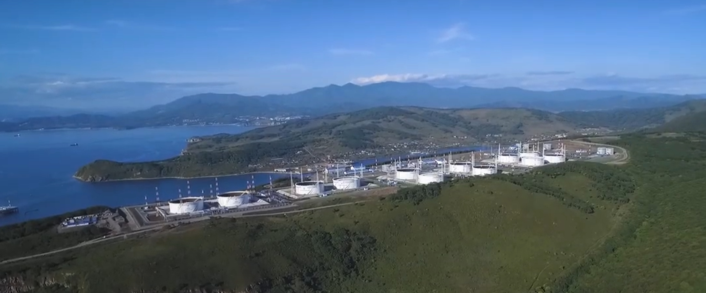 В порт Козьмино в Находке доставлен новый резервуар для нефти из Саратова