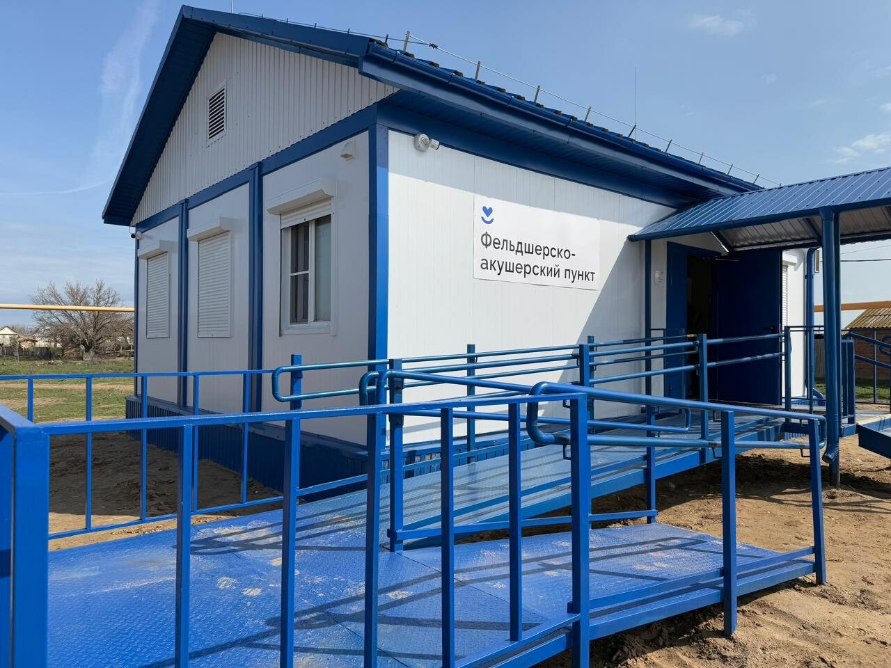 В Икрянинском районе Астраханской области построили новые ФАПы
