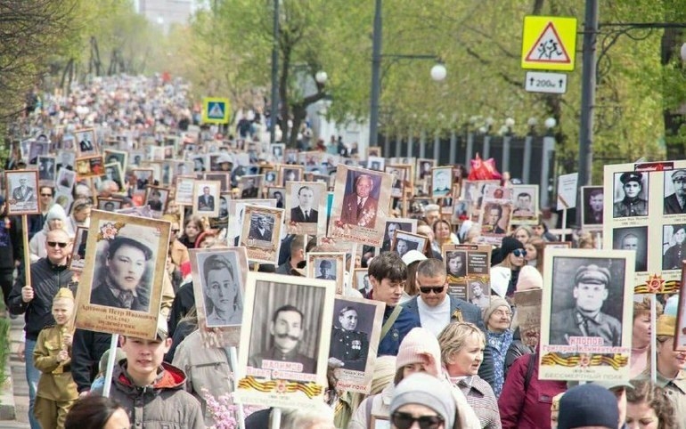 «Бессмертный полк» возвращается в Абакан после двухлетнего перерыва