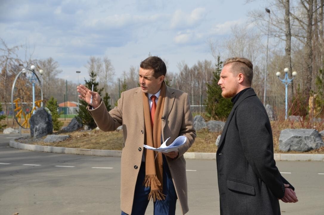 Лемин рассказал о преображении парка Абакана к концу года
