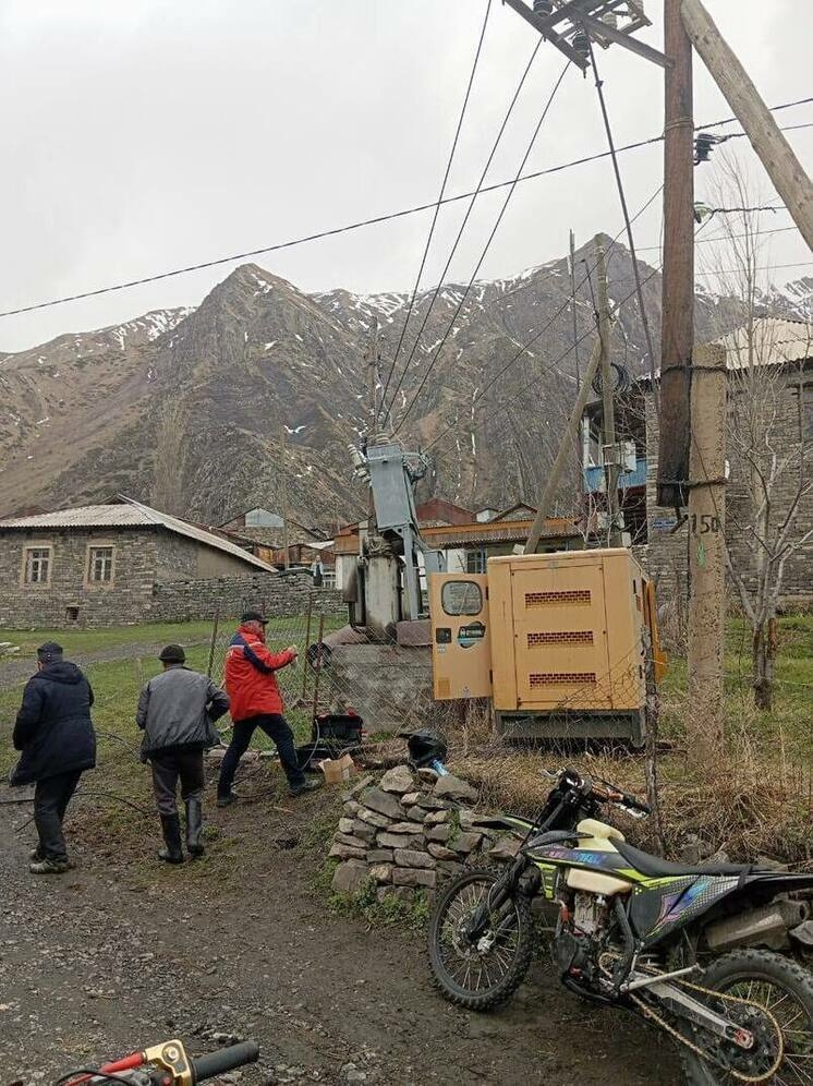 В села Ахтынского района Дагестана доставлены резервные генераторы