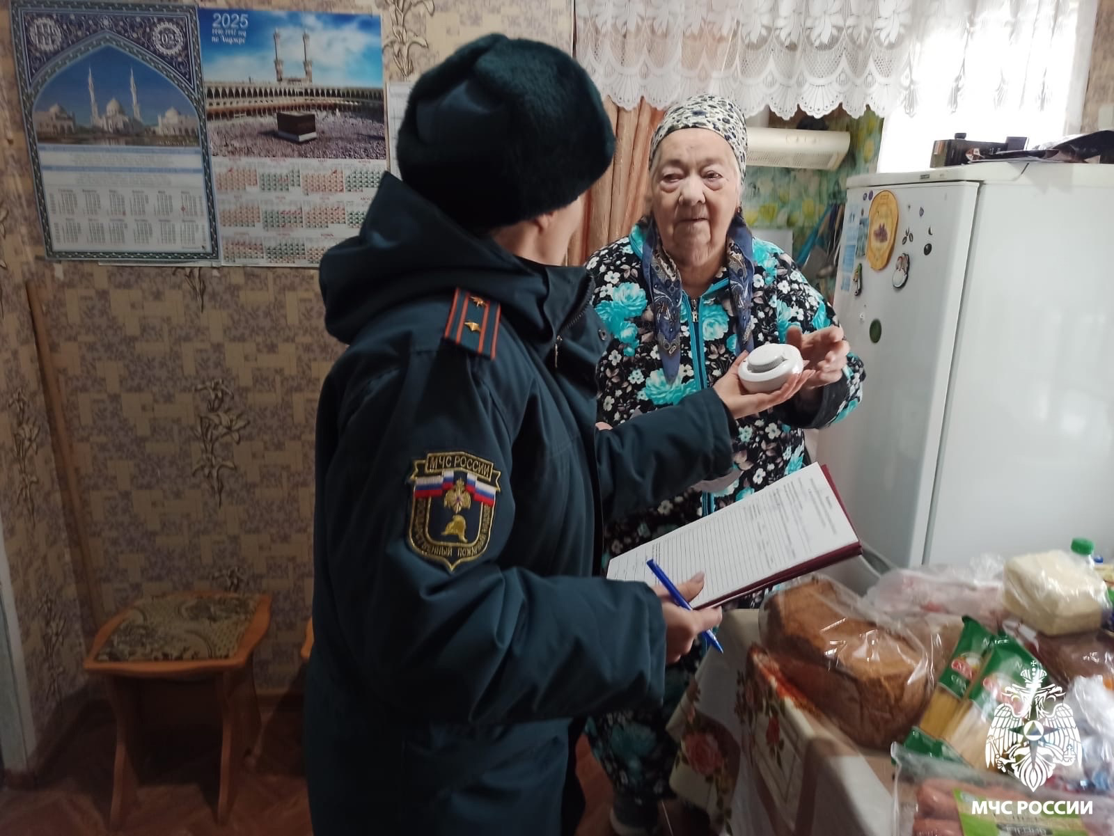 В домах жителей Курской области установили более 19 тысяч пожарных извещателей