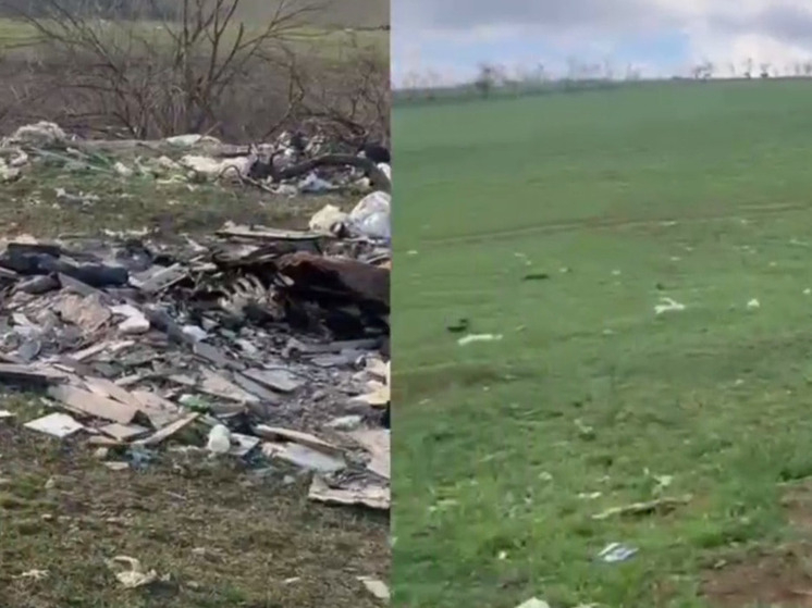 В Дагестане ликвидировали опасную свалку отходов