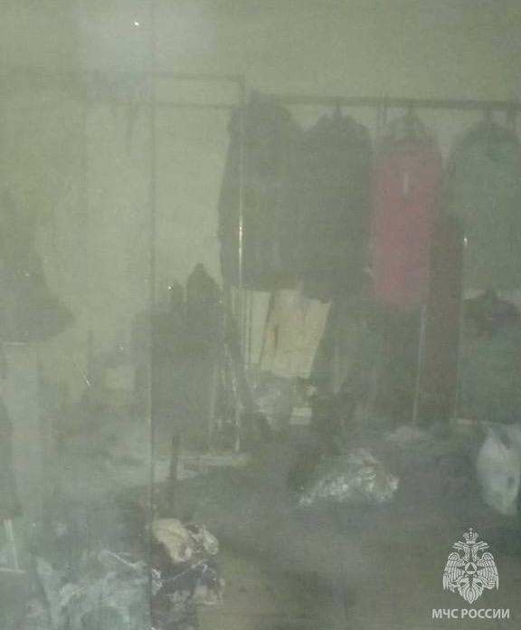 В ТЦ «Сокол» Оренбурга вспыхнул пожар