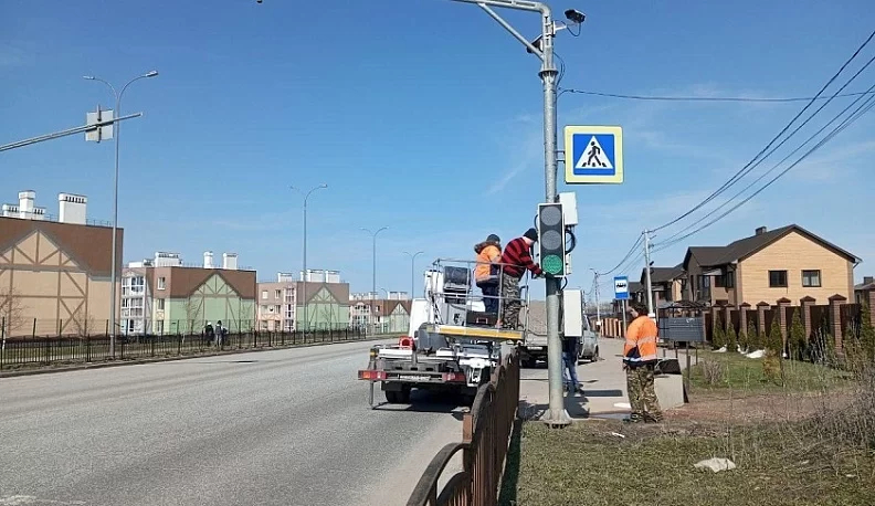 После жалоб в интернете в Калуге отремонтировали светофоры
