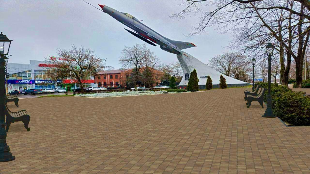 В Моздоке началось благоустройство сквера на улицах Кирова и Садовой
