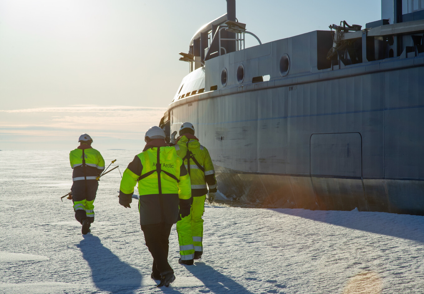 Финская компания Aker Arctic проектирует новый экологичный ледокол класса B+