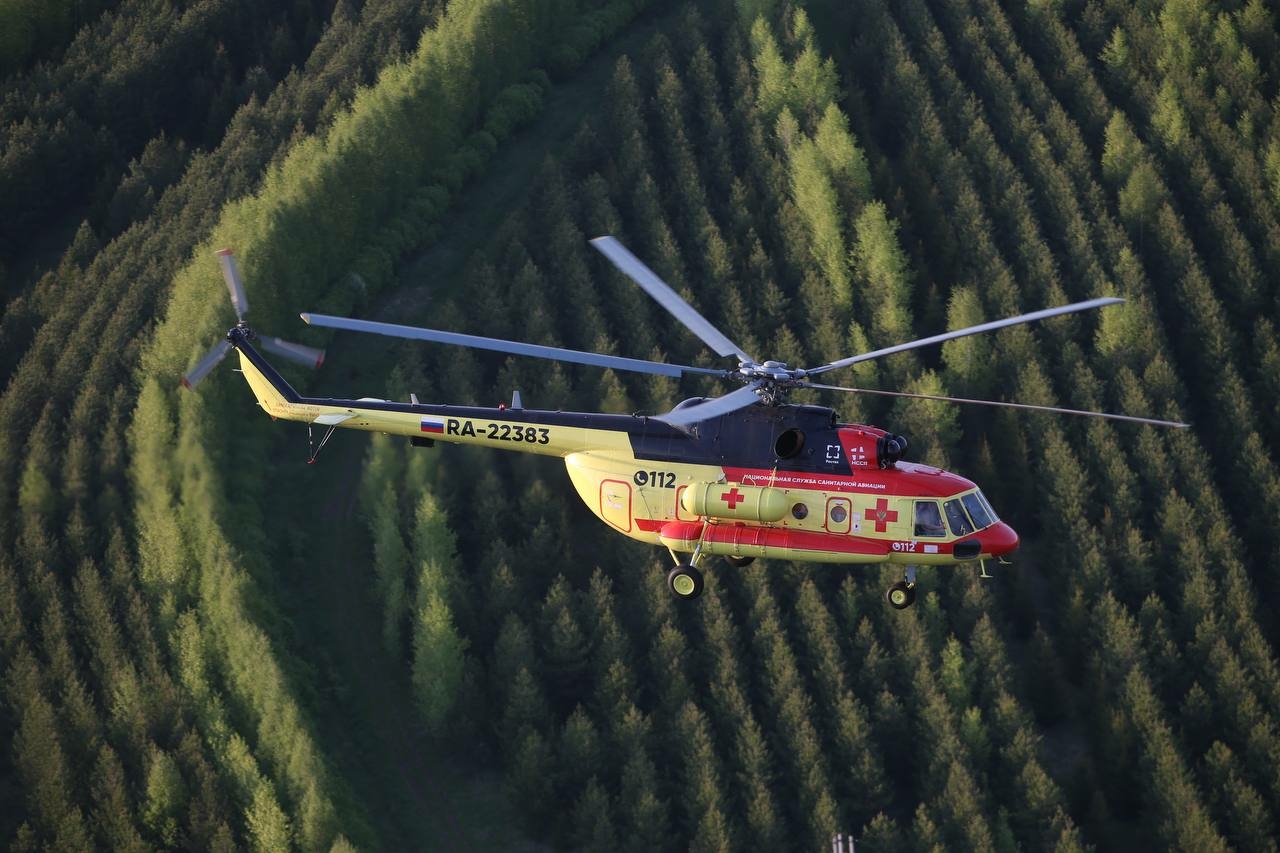 Ростех завершил поставку вертолетов Ми-8МТВ-1 для санитарной авиации