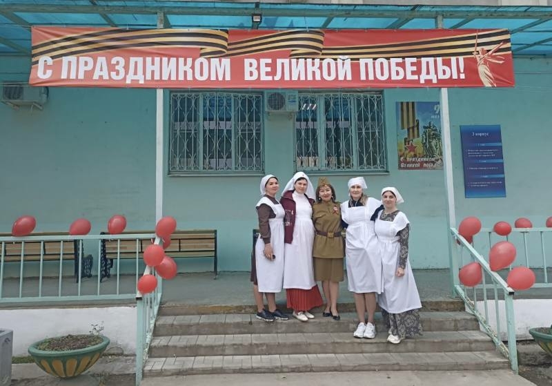 В астраханской детской больнице прошло мероприятие, посвященное Дню Победы