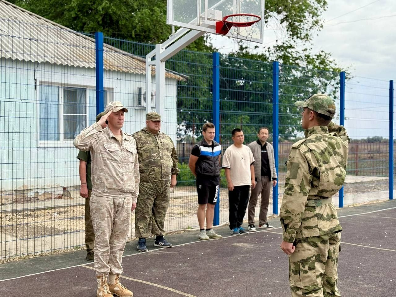 Школьники завершили военные сборы в Астраханской области