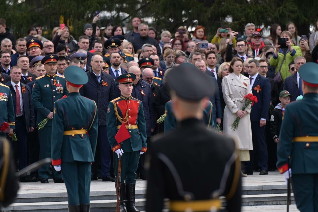 День Победы в Екатеринбурге прошел под усиленной охраной и без связи