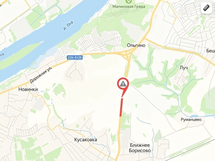 Важную трассу в Нижегородской области сужают