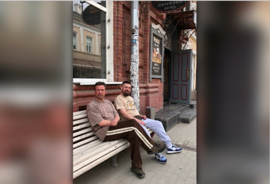 Звезда «Бумера» Андрей Мерзликин наслаждается прогулками по Астрахани