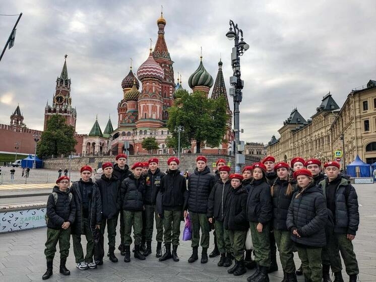 Уфимские кадеты триумфально выступили на столичном слете ко Дню Победы