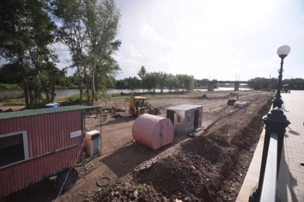 В Оренбурге проверят дно реки и обустроят зону отдыха