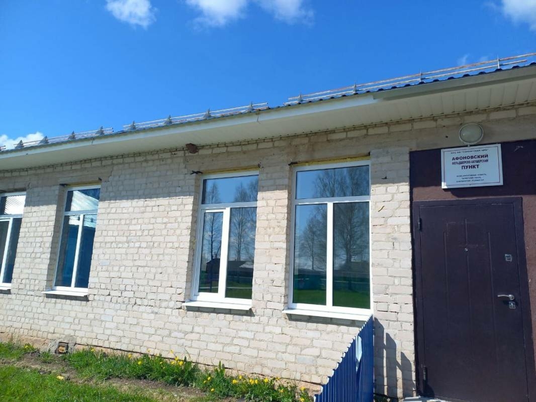 В Вологодской области начался капремонт ФАПа в деревне Афоновская