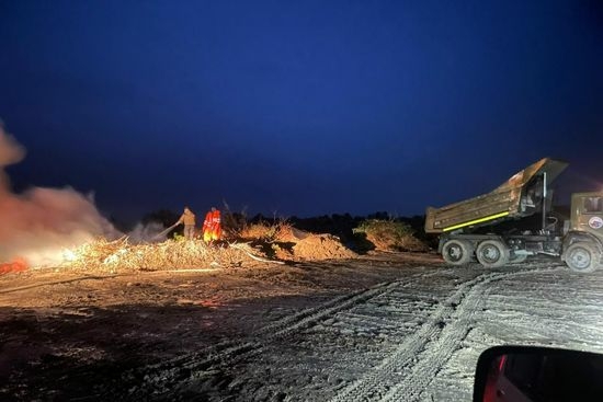 Пожар на полигоне Абакана остановил его работу до осени