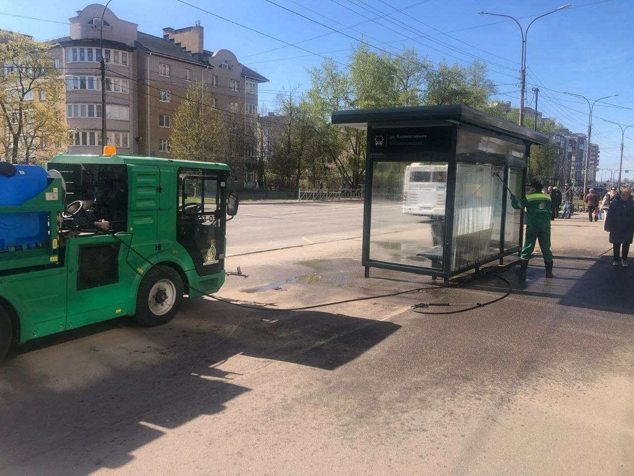 Великий Новгород продолжают готовить к празднованию дня Великой Победы