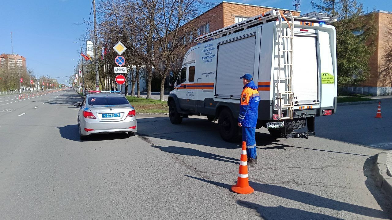 В Ленинградской области спасатели отчитались о работе в День Победы