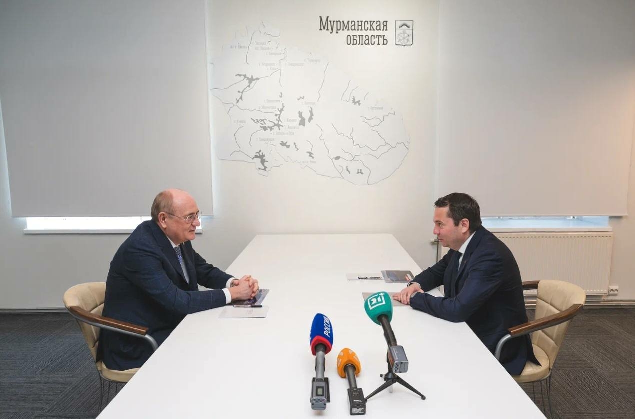 Чибис и делегация ПАО «Газпром» обсудили газификацию Мурманской области