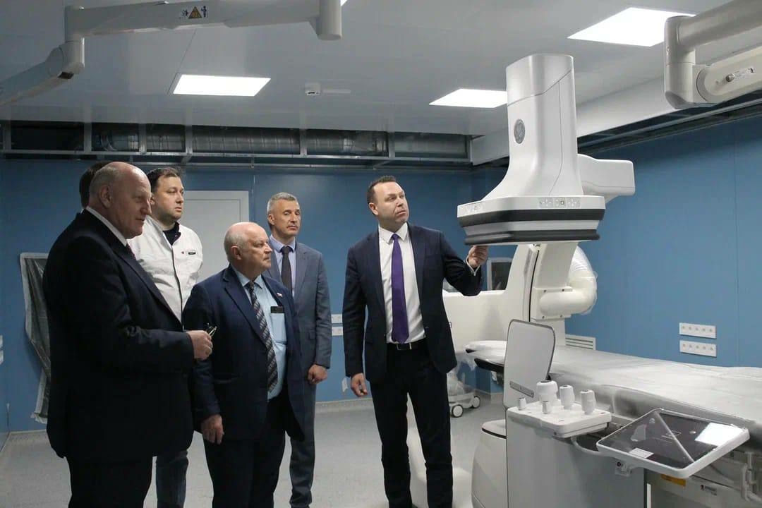 В Выборгской больнице появился новый ангиограф