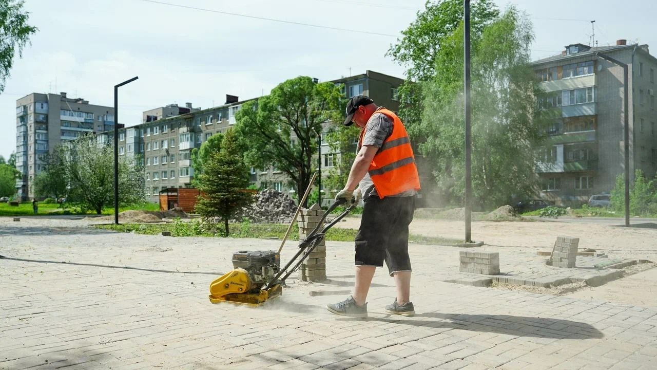 В Вологде возобновили благоустройство карманного парка