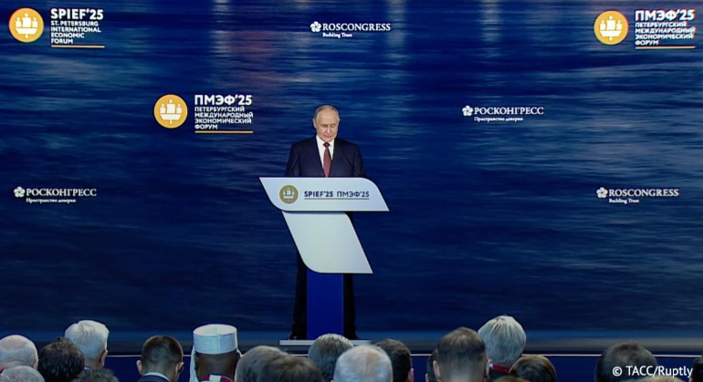 На ПМЭФ Владимир Путин заявил о новом источнике дохода для местных бюджетов