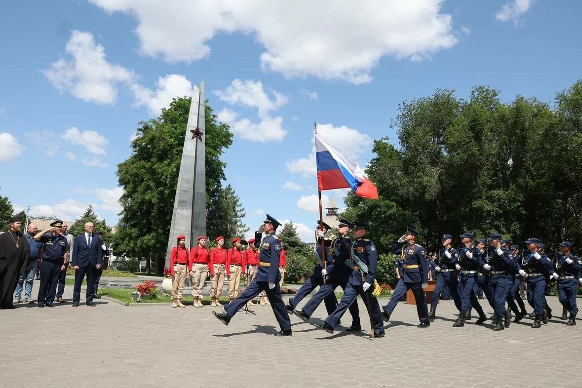 В Астрахани передали «Кисет памяти» в главный храм Южного военного округа