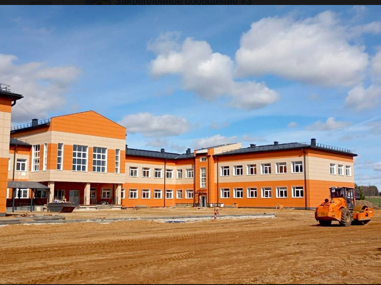 В поселке Заволжье построили школу на 350 мест