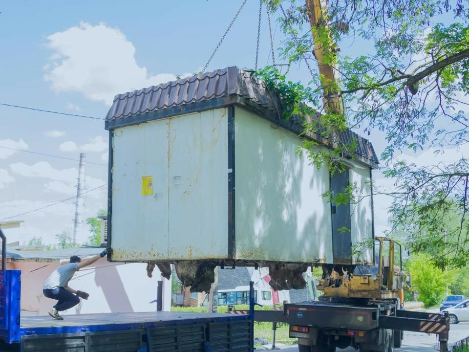 В Кашире и Каспийске демонтировали незаконные торговые объекты