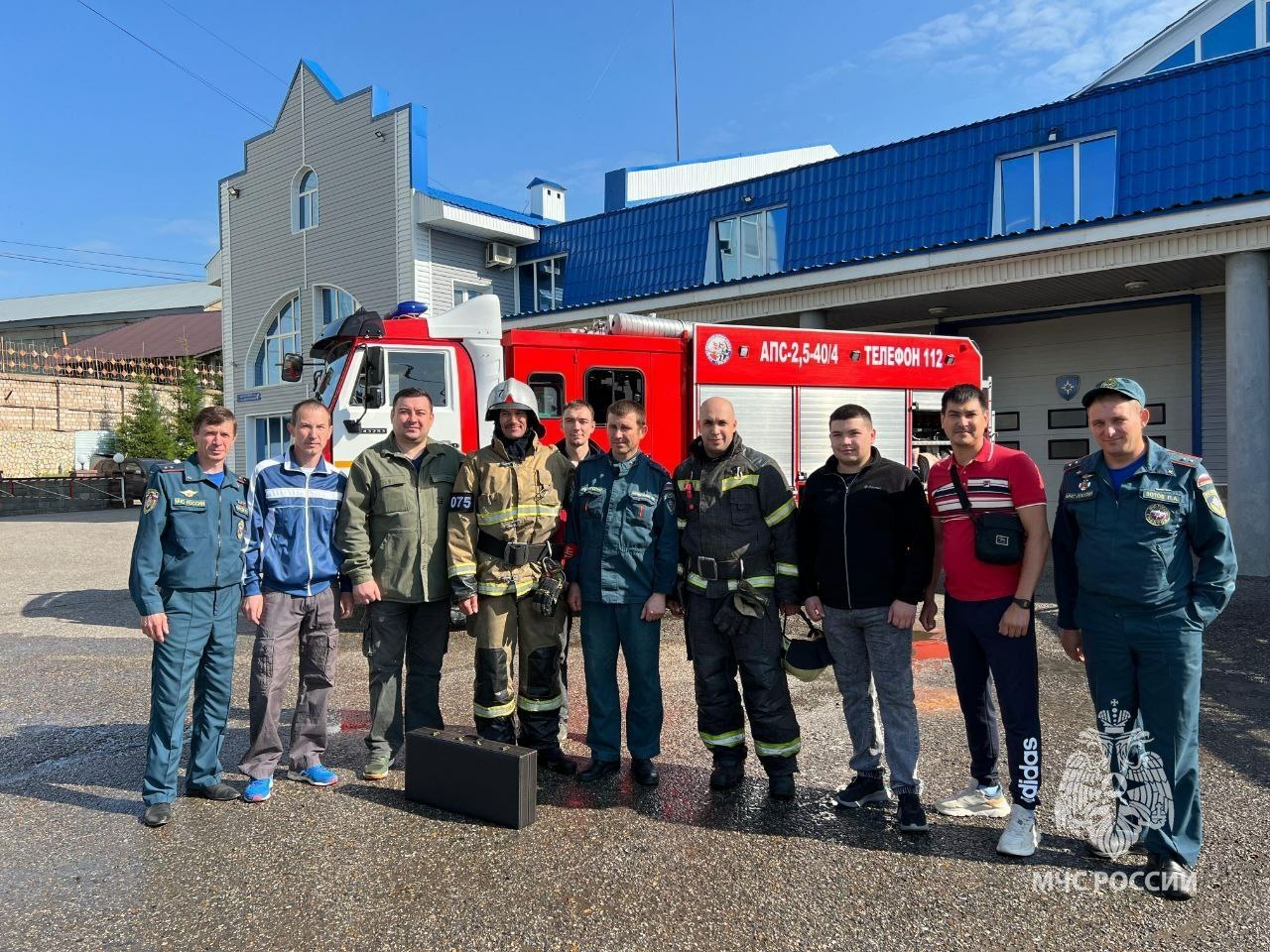 Ветеран МЧС Башкортостана Рамиль Исламов уходит на заслуженный отдых