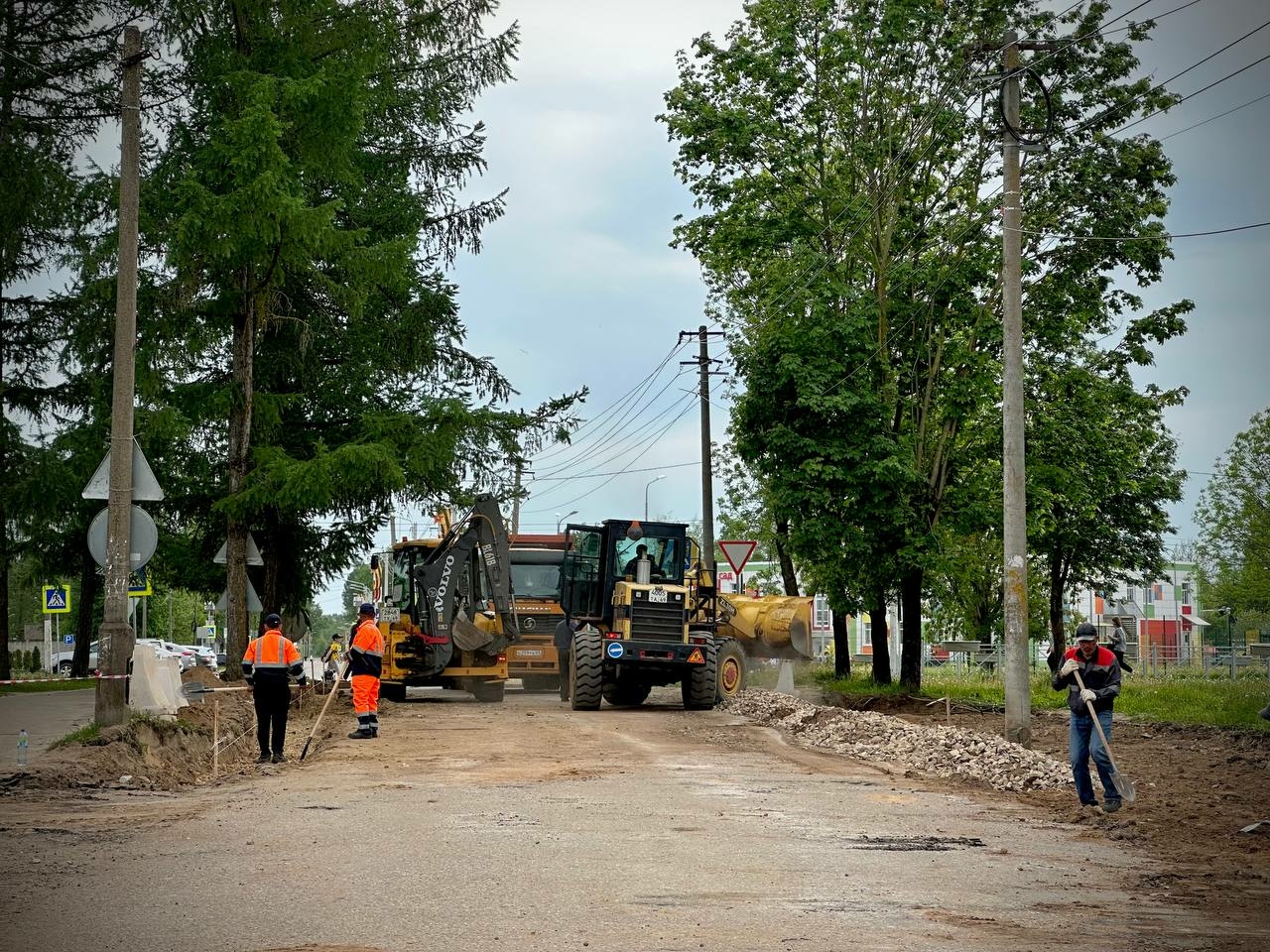 В Лихославле отремонтируют участок улицы Комсомольская