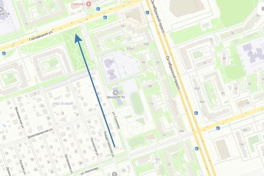 В Череповце улица Сазонова стала односторонней