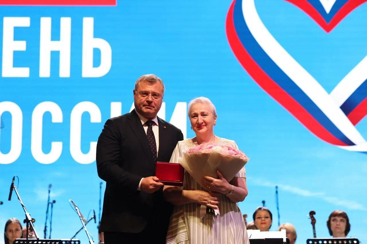 На груди губернатора Астраханской области заметили новый орден