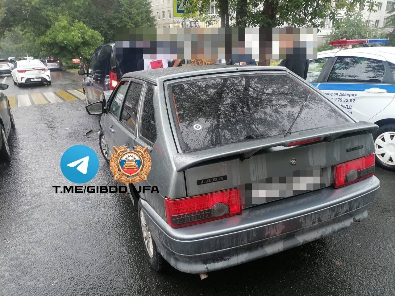 В Уфе 16-летний велосипедист пострадал в ДТП с участием трех автомобилей