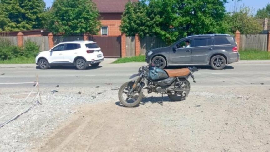 Мотоциклист погиб в ДТП под Новосибирском