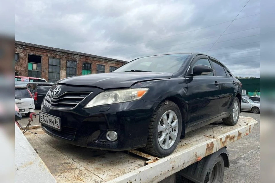В Новосибирске выставили на продажу 15-летнюю Toyota Camry, изъятую у владельца