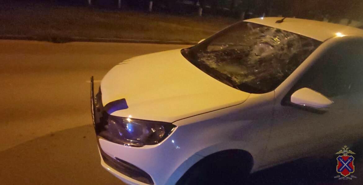 В Волгограде Lada Granta сбила велосипедиста