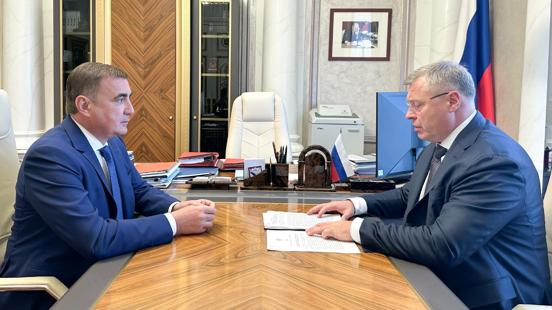 В Астраханской области обсудили новые меры помощи семьям участников СВО