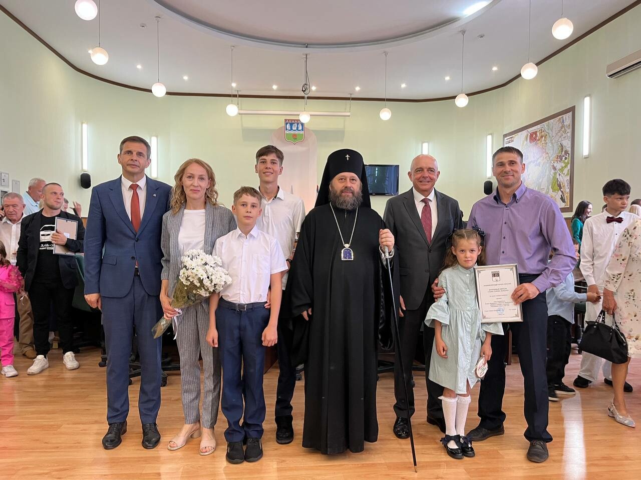 Сергей Сокол чествовал обладателей медали «За любовь и верность»