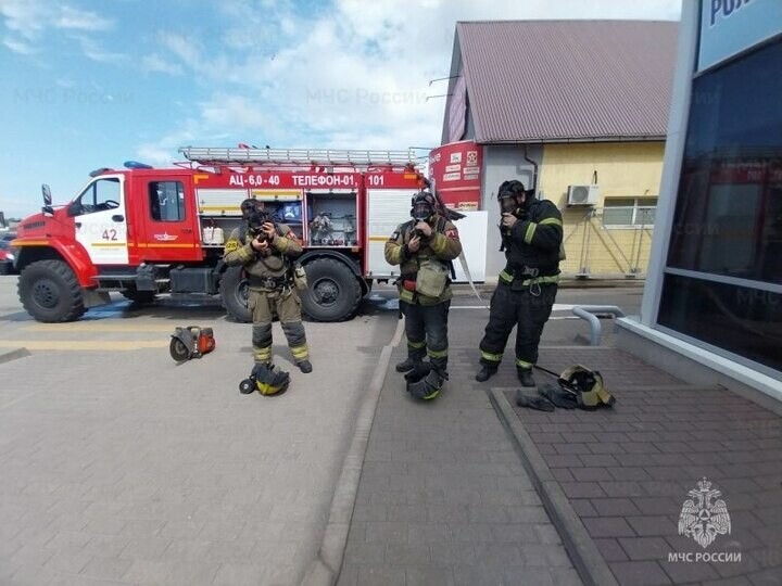 Учения в Заокском районе проверили готовность ТЦ к экстренным ситуациям