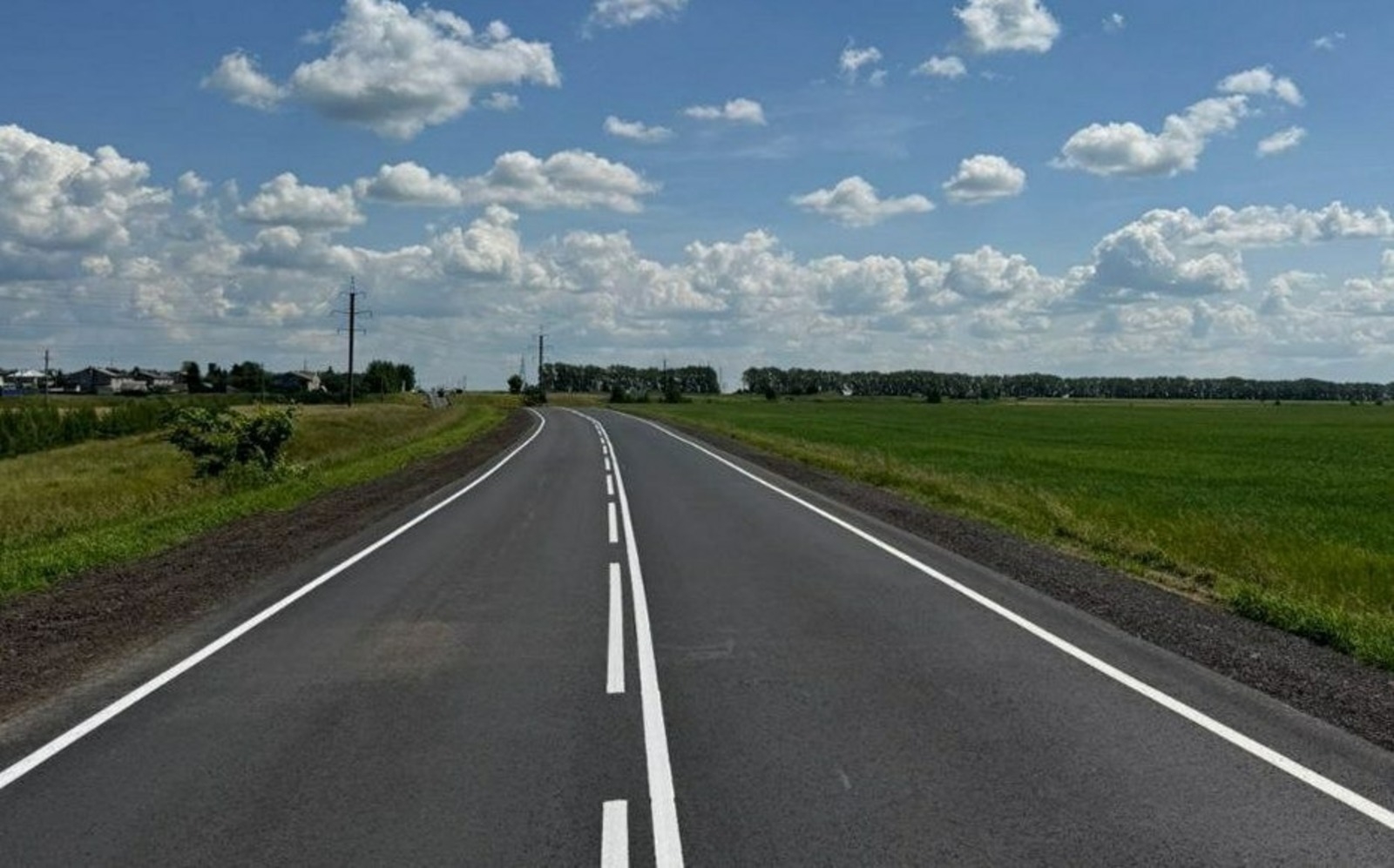 В Башкортостане отремонтировали участок дороги «Дюртюли — Груздевка»