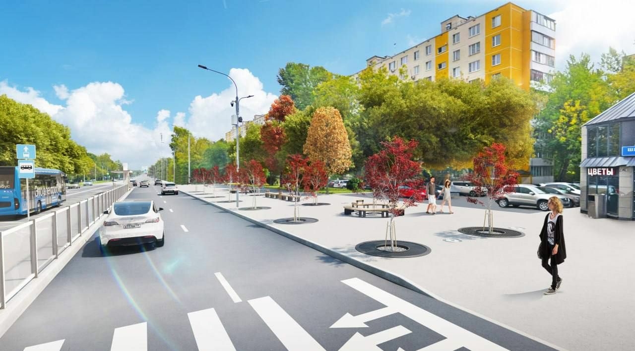 Более 700 улиц благоустроят в Москве в 2025 году